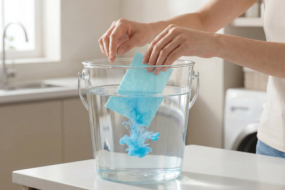 🧹 Feuilles Nettoyantes Multi-Effets – 100 feuilles pour des sols impeccables!