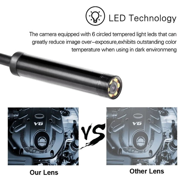 Endoscope ultra-fin et étanche | ENDUCAM