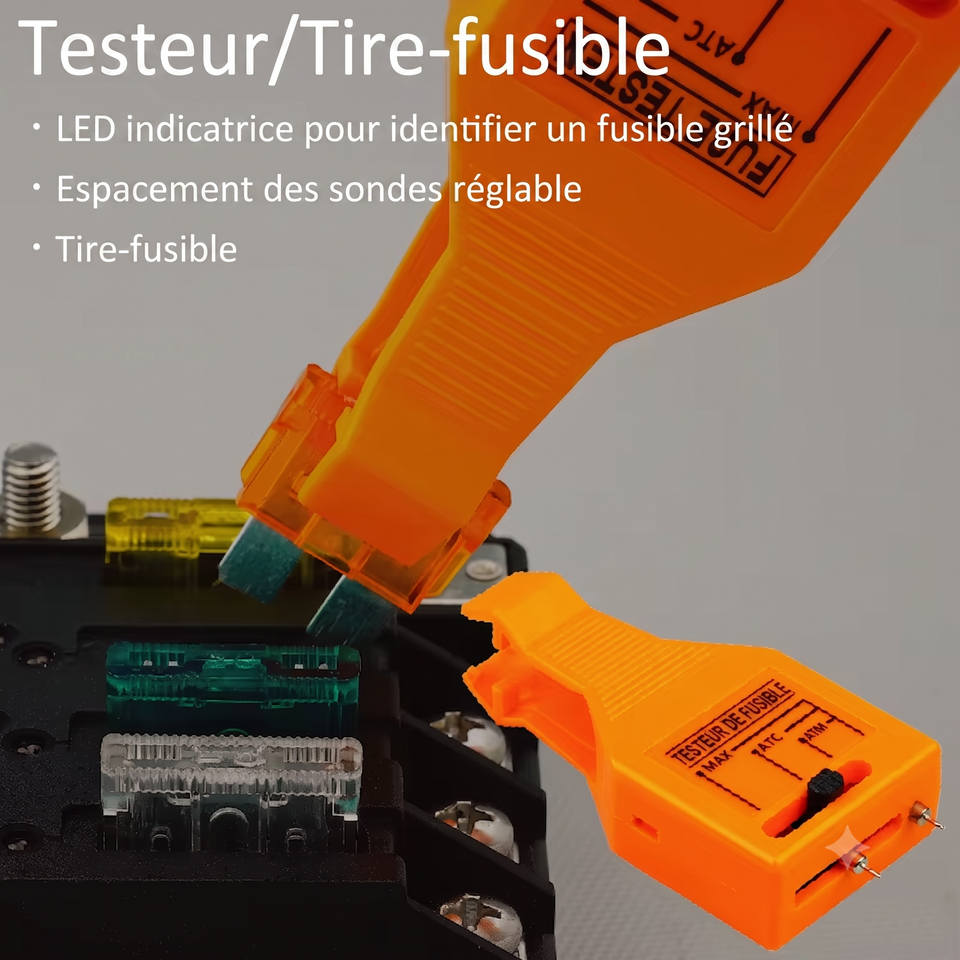 Testeur de fusibles pour automobile