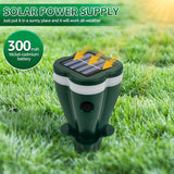 ☀️ Répulsif solaire à ultrasons pour animaux d'extérieur🛡️