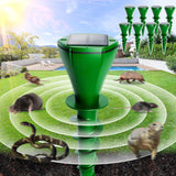☀️ Répulsif solaire à ultrasons pour animaux d'extérieur🛡️